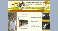 Desktop Screenshot of ecole-du-chat-bordeaux.com